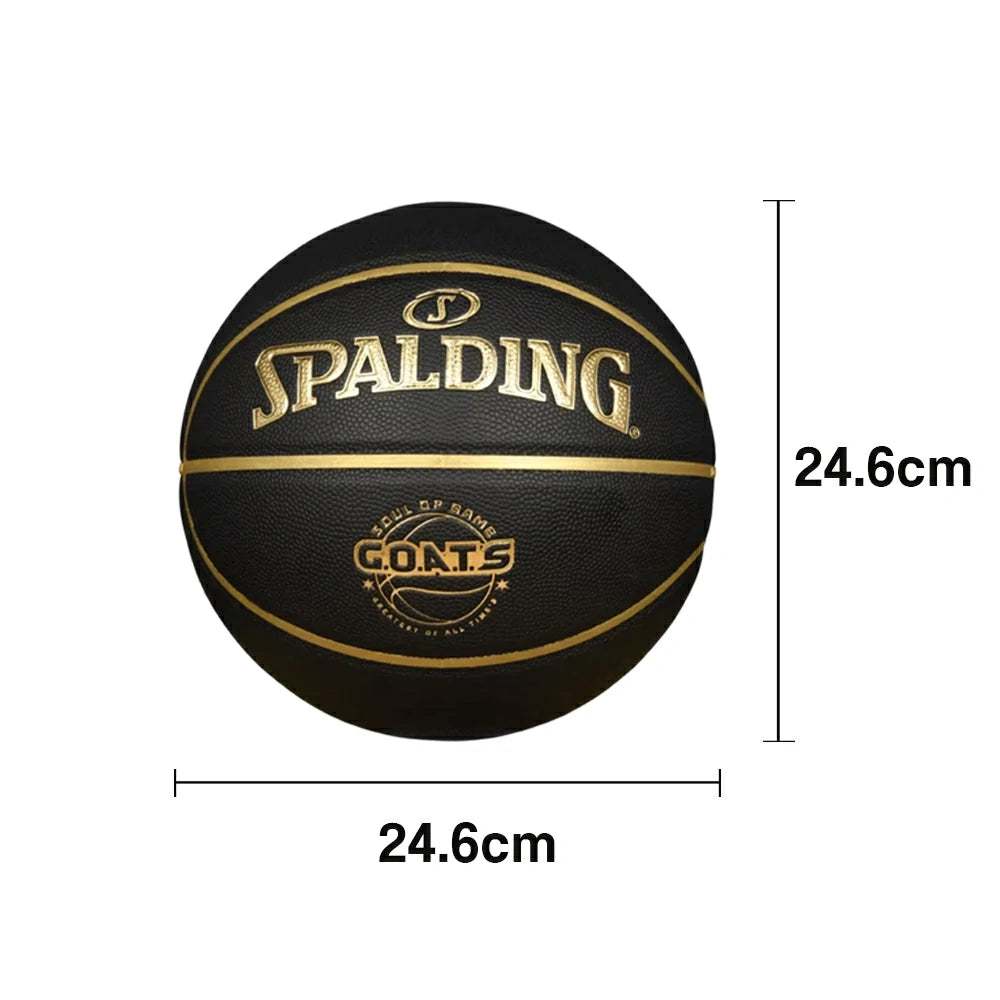 DUNK MASTER 77-790Y SPALDING Authentic Basketball 24.6cm 7# - High-Performance Grip, Durable Rubber Bladder, Long-Lasting Textured Surface