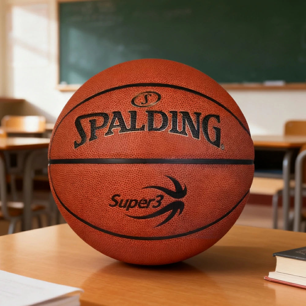 DUNK MASTER 77-747Y SPALDING Authentic Basketball 24.6cm 7# - High-Performance Grip, Durable Rubber Bladder, Long-Lasting Textured Surface