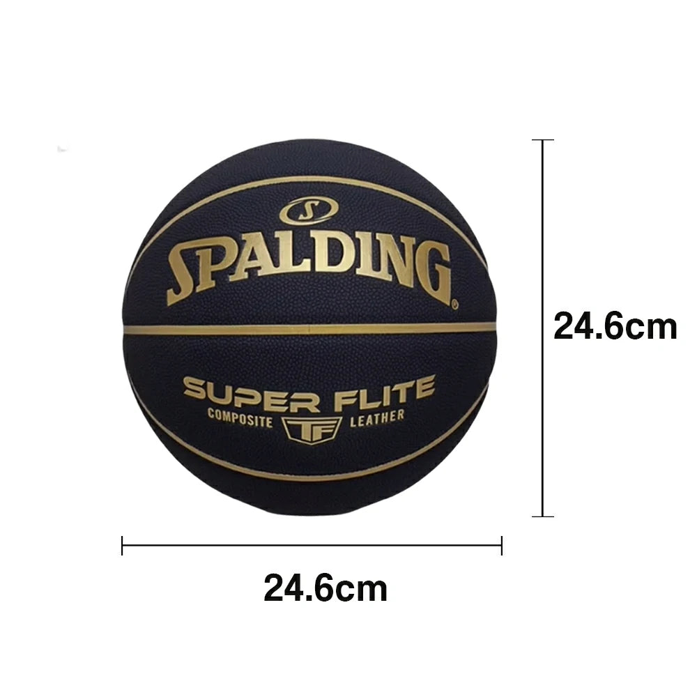 DUNK MASTER 78-099Y SPALDING Authentic Basketball 24.6cm 7# - High-Performance Grip, Durable Rubber Bladder, Long-Lasting Textured Surface