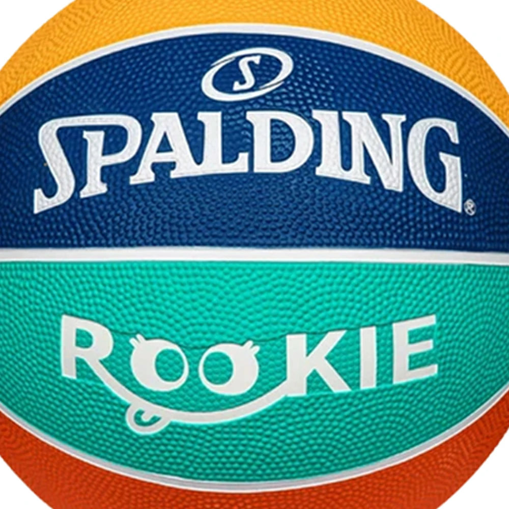 DUNK MASTER 85-037Y SPALDING Authentic Basketball 7#, Foam-Grain Texture, Rubber Bladder, Enhanced Grip