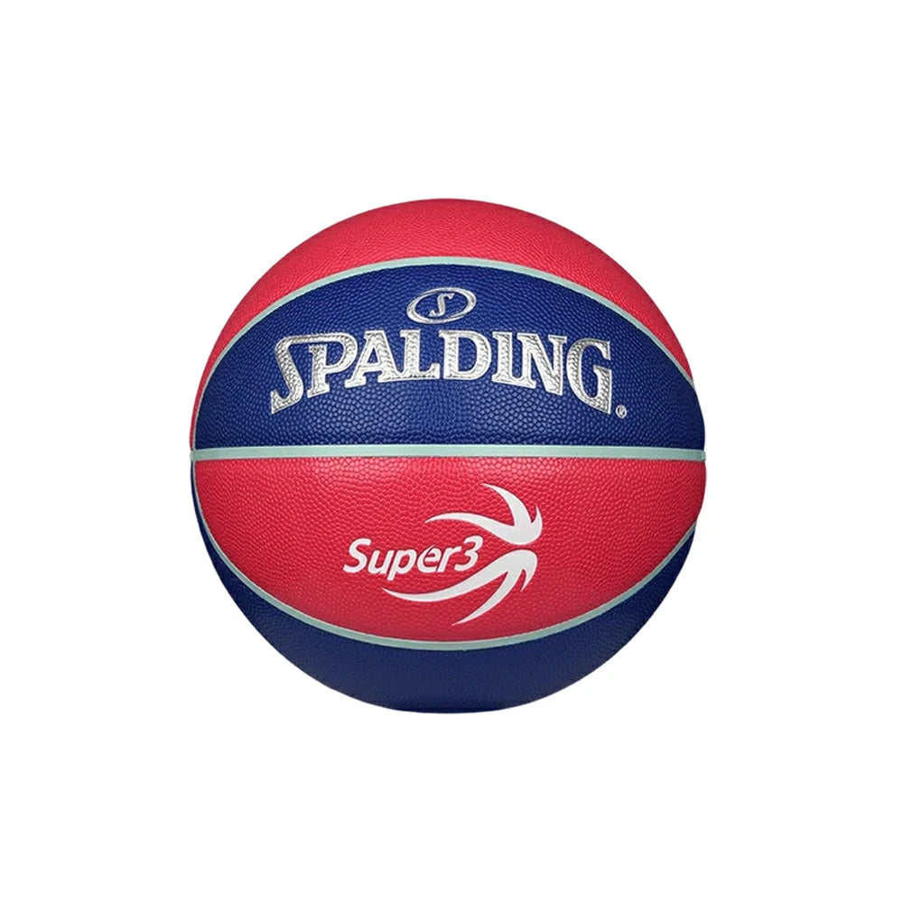DUNK MASTER 77-731Y6 SPALDING Authentic Basketball 6#, Foam-Grain Texture, Rubber Bladder, Enhanced Grip, Quick Bounce