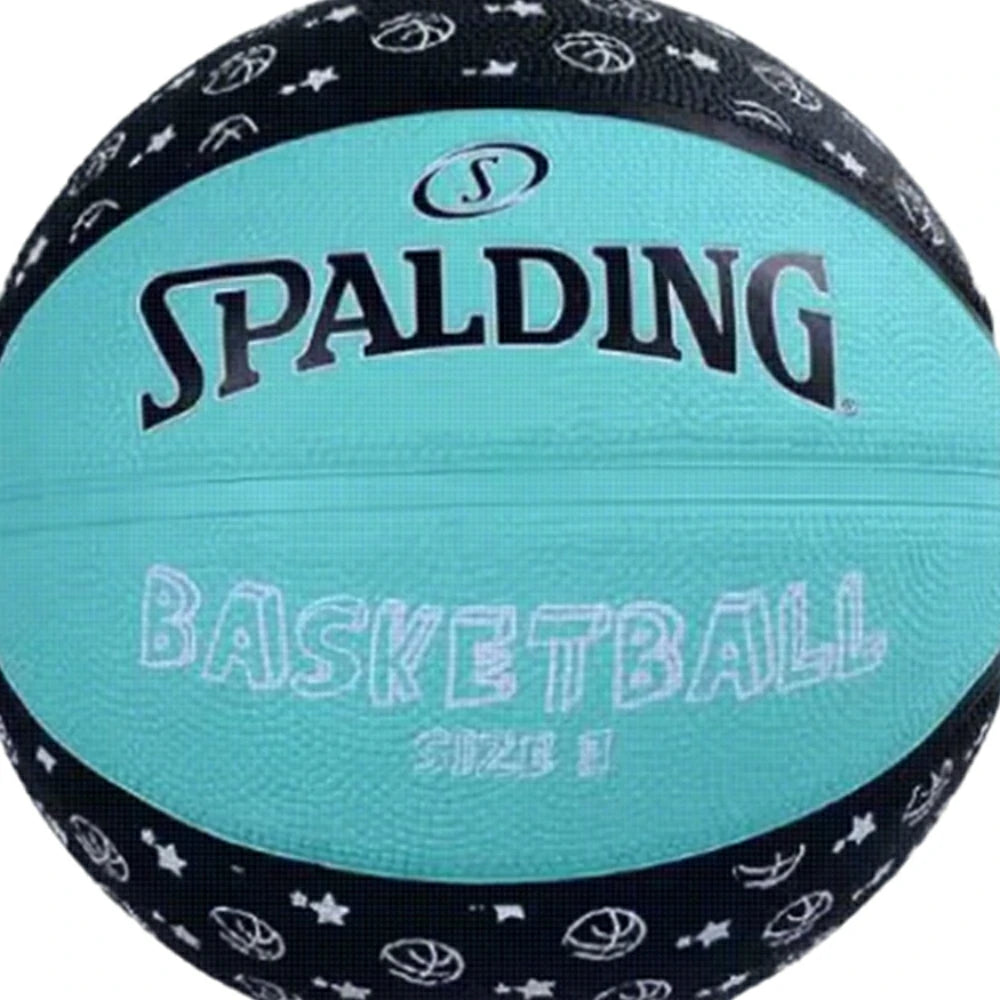 DUNK MASTER 65-134Y SPALDING Authentic Basketball 3#, Foam-Grain Texture, Rubber Bladder, Enhanced Grip