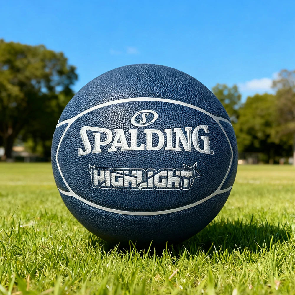 DUNK MASTER 76-867Y SPALDING Authentic Basketball 24.6cm 7# - High-Performance Grip, Durable Rubber Bladder, Long-Lasting Textured Surface