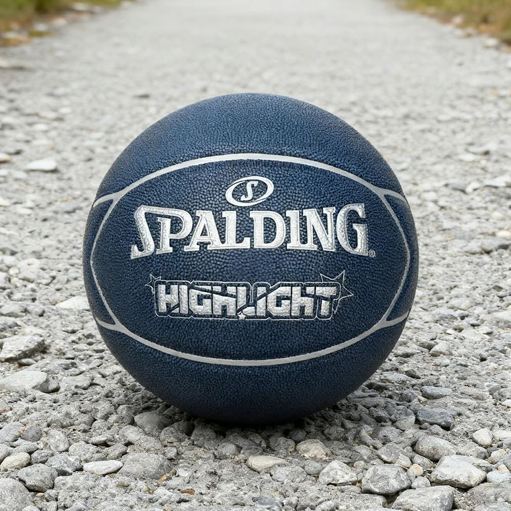 DUNK MASTER 76-867Y SPALDING Authentic Basketball 24.6cm 7# - High-Performance Grip, Durable Rubber Bladder, Long-Lasting Textured Surface