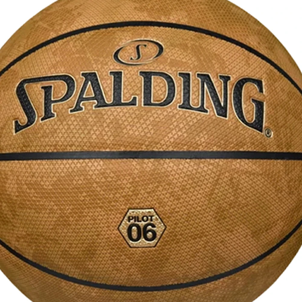 DUNK MASTER 77-739Y SPALDING Authentic Basketball 7# Professional-Grade Nylon Winding Rubber Core, Stable Pressure, Durable Design