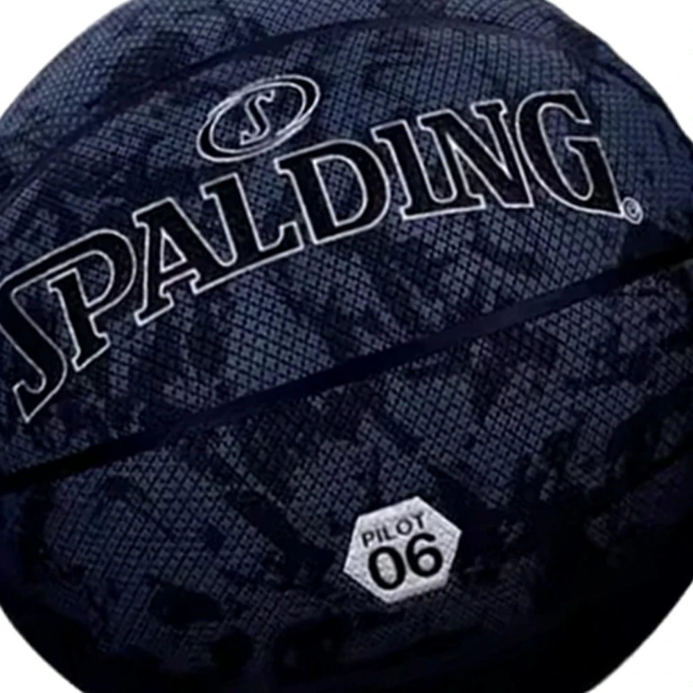 DUNK MASTER 77-933Y SPALDING Authentic Basketball 7# Professional-Grade Nylon Winding Rubber Core, Stable Pressure, Durable Design