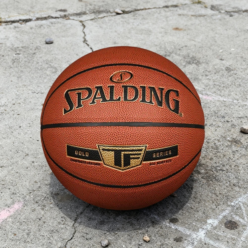 DUNK MASTER 76-857Y SPALDING Authentic Basketball 7# Professional-Grade Nylon Winding Rubber Core, Stable Pressure, Durable Design