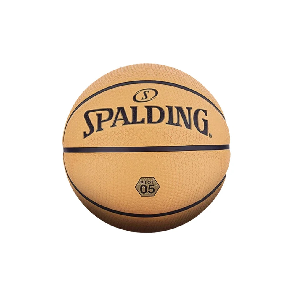 DUNK MASTER 85-011Y SPALDING Authentic Basketball 7# High-Performance PU Rubber Bladder Nylon Winding, Superior Grip, Durable Design