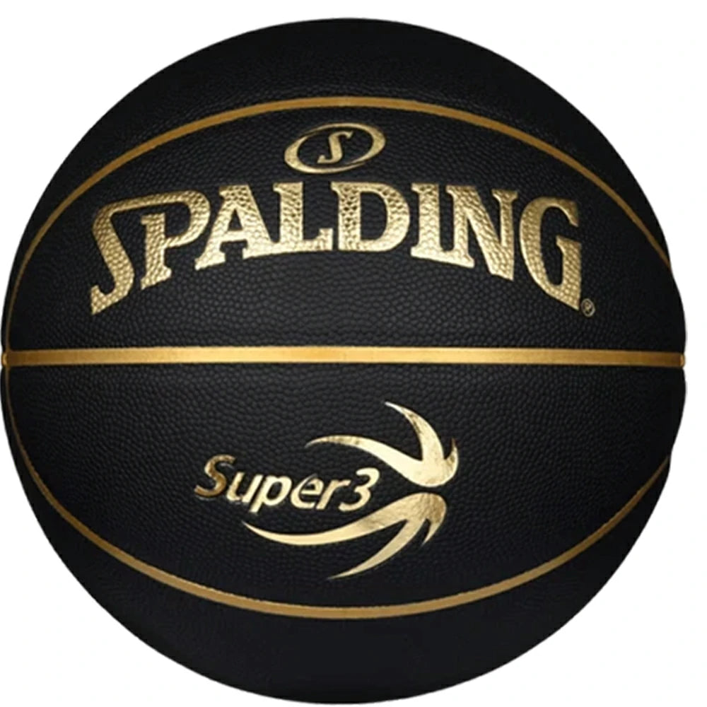 DUNK MASTER 77-749Y SPALDING Authentic Basketball 7# Dust-Resistant Foam Rubber Core Nylon Winding, Superior Grip, Quick Bounce