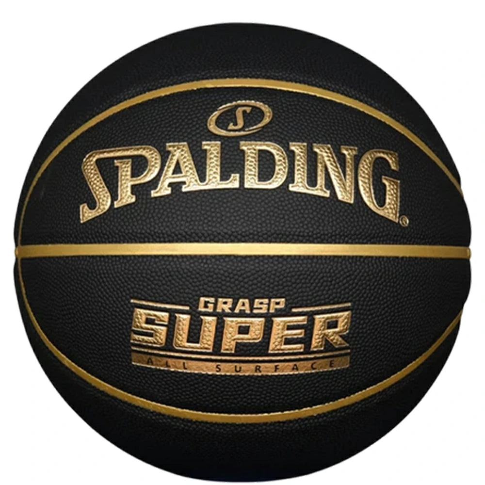 DUNK MASTER 77-521Y SPALDING Authentic Basketball 7# Dust-Resistant Foam Rubber Core Nylon Winding, Superior Grip, Quick Bounce
