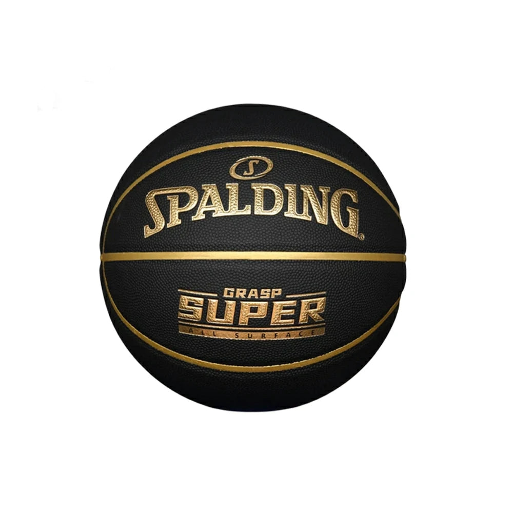 DUNK MASTER 77-521Y SPALDING Authentic Basketball 7# Dust-Resistant Foam Rubber Core Nylon Winding, Superior Grip, Quick Bounce