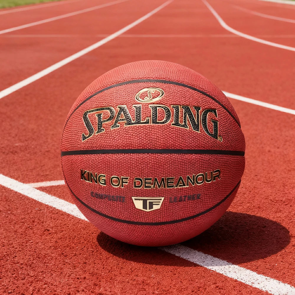 DUNK MASTER 78-162Y SPALDING Authentic Basketball 7# Dust-Resistant Foam Rubber Core Nylon Winding, Superior Grip, Quick Bounce