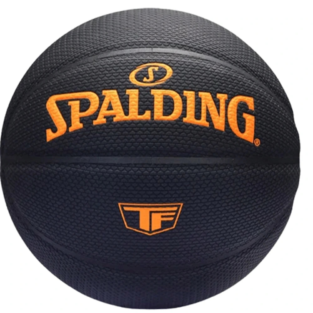 DUNK MASTER 77-961 SPALDING Authentic Basketball 7# Dust-Resistant Foam Rubber Core Nylon Winding, Superior Grip, Quick Bounce