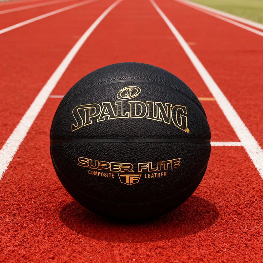 DUNK MASTER 77-559Y SPALDING Authentic Basketball 7# Dust-Resistant Foam Rubber Core Nylon Winding, Superior Grip, Quick Bounce