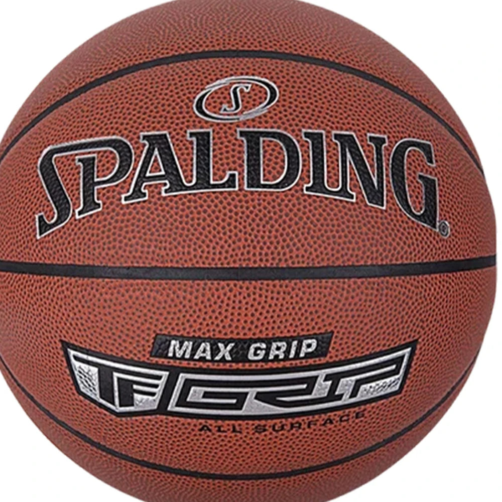 DUNK MASTER 76-873Y SPALDING Authentic Basketball 7# Dust-Resistant Foam Rubber Core Nylon Winding, Superior Grip, Quick Bounce