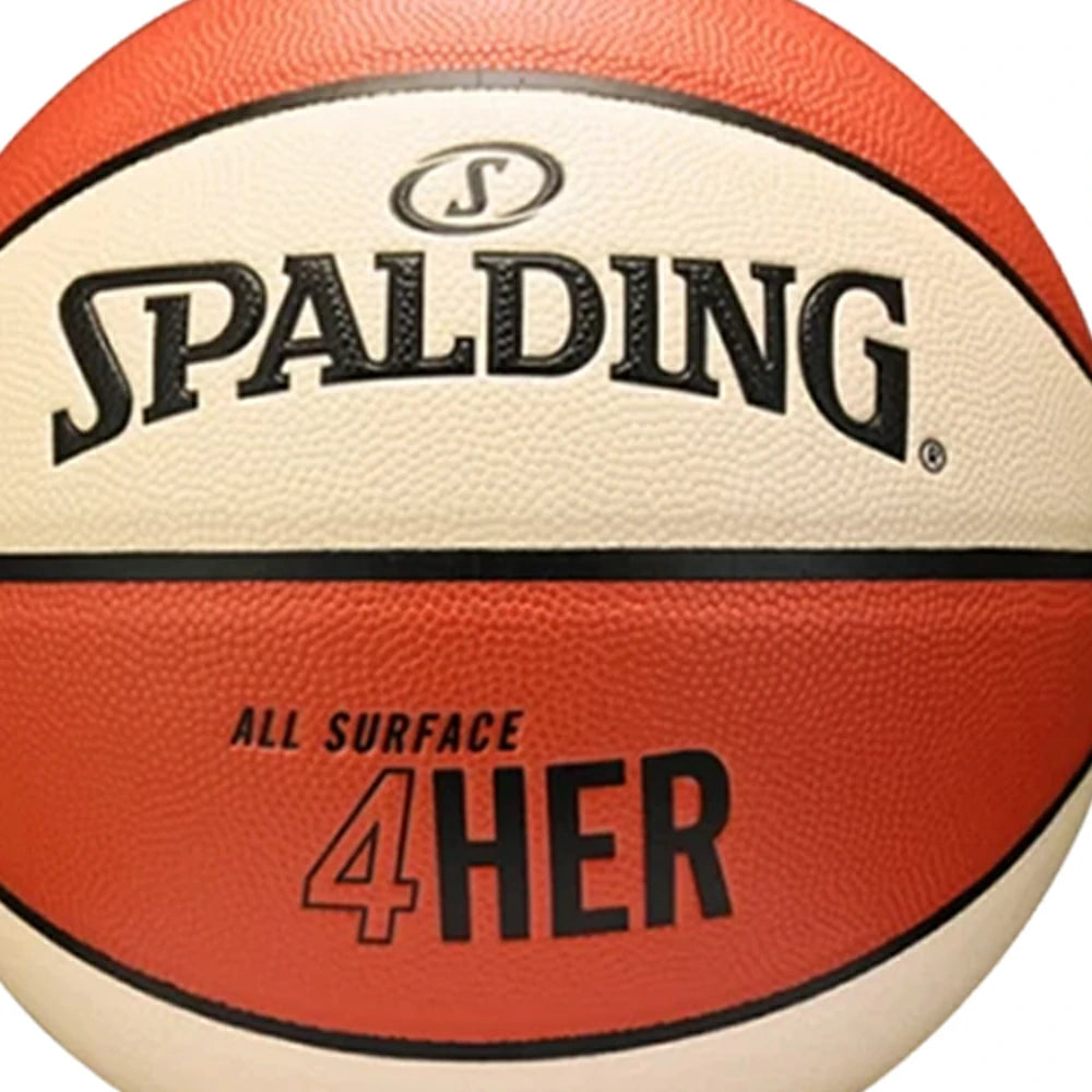 DUNK MASTER 77-724Y6 SPALDING Authentic Basketball 6# Dust-Resistant Foam Rubber Core Nylon Winding, Superior Grip, Quick Bounce