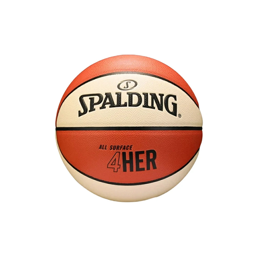 DUNK MASTER 77-724Y6 SPALDING Authentic Basketball 6# Dust-Resistant Foam Rubber Core Nylon Winding, Superior Grip, Quick Bounce