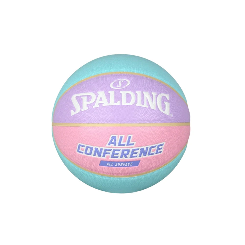 DUNK MASTER 76-897Y SPALDING Authentic Basketball 7# Macaron Color Dust-Resistant Foam Rubber Nylon Winding, Superior Grip