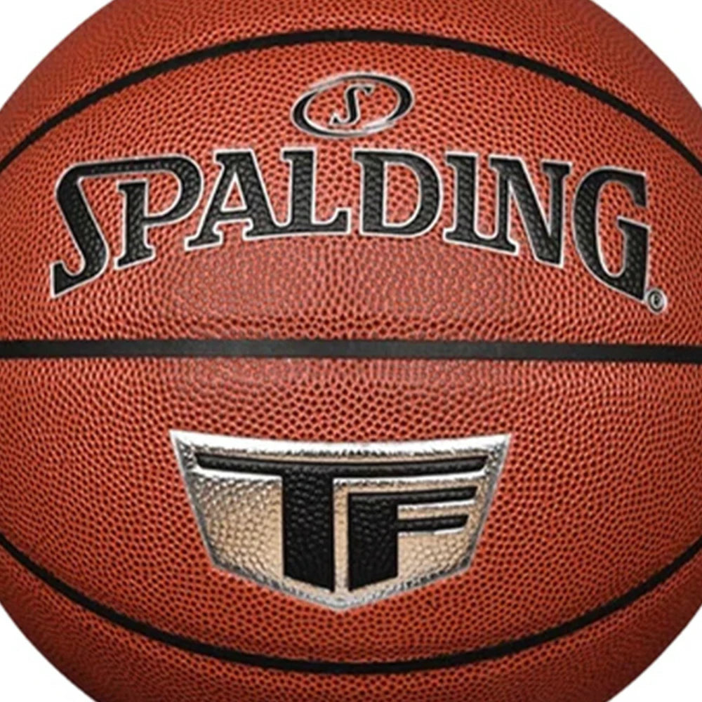 DUNK MASTER 77-764Y SPALDING Authentic Basketball 7# Dust-Resistant Foam Rubber Core Nylon Winding, Superior Grip, Quick Bounce