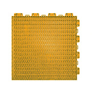 DUNK MASTER Interlocking Sports Floor Tiles - Double Layer Anti-Slip Basketball Court Flooring Modular Tiles 10/20/30 Square Meters - Yellow