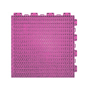 DUNK MASTER Interlocking Sports Floor Tiles - Double Layer Anti-Slip Basketball Court Flooring Modular Tiles 10/20/30 Square Meters - Pink