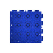 DUNK MASTER Interlocking Sports Floor Tiles - Anti-Slip Shock Absorbing Modular Court Flooring 10/20/30  Square Meters Basketball Court Outdoor Use - Royal Blue