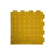 DUNK MASTER Interlocking Sports Floor Tiles - Anti-Slip Shock Absorbing Modular Court Flooring 10/20/30  Square Meters Basketball Court Outdoor Use - Yellow