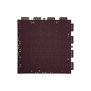 DUNK MASTER Interlocking Sports Floor Tiles - Anti-Slip Shock Absorbing Modular Court Flooring 10/20/30  Square Meters Basketball Court Outdoor Use - Coffee
