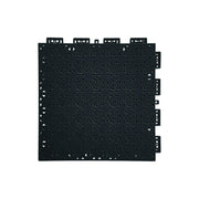 DUNK MASTER Interlocking Sports Floor Tiles - Anti-Slip Shock Absorbing Modular Court Flooring 10/20/30  Square Meters Basketball Court Outdoor Use - Black