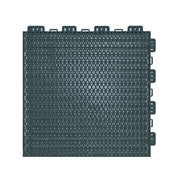 DUNK MASTER Interlocking Sports Floor Tiles - Double Layer Anti-Slip Basketball Court Flooring Modular Tiles 10/20/30 Square Meters - Dark Grey