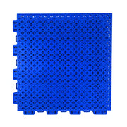 DUNK MASTER Outdoor Interlocking Sports Floor Tiles Anti-Slip Shock Absorbing Basketball Court Flooring 10/20/30 Square Meters - Royal Blue