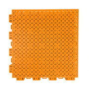 DUNK MASTER Outdoor Interlocking Sports Floor Tiles Anti-Slip Shock Absorbing Basketball Court Flooring 10/20/30 Square Meters - Orange