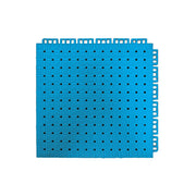 DUNK MASTER Outdoor Interlocking Sports Floor Tiles Anti-Slip Shock Absorbing Basketball Court Flooring 10/20/30 Square Meters - Blue
