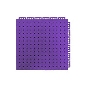 DUNK MASTER Outdoor Interlocking Sports Floor Tiles Anti-Slip Shock Absorbing Basketball Court Flooring 10/20/30 Square Meters - Purple