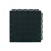 DUNK MASTER Interlocking Sports Court Tiles Anti-Slip Cushioning Drainage Flooring 10/20/30sqm Basketball Court Playground - Black