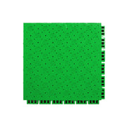 DUNK MASTER Outdoor Sports Flooring Tiles Interlocking Anti-Slip Court Floor 30.48cm Modular Tiles 10/20/30sqm Basketball Court Playground - Apple Green