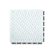 DUNK MASTER Outdoor Sports Flooring Tiles Interlocking Anti-Slip Court Floor 30.48cm Modular Tiles 10/20/30sqm Basketball Court Playground - White