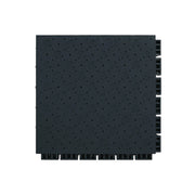 DUNK MASTER Outdoor Sports Flooring Tiles Interlocking Anti-Slip Court Floor 30.48cm Modular Tiles 10/20/30sqm Basketball Court Playground - Black