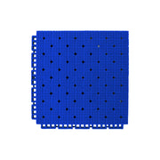 DUNK MASTER Interlocking Sports Flooring Tiles Anti-Slip Shock Absorbing Court Flooring 25cm Modular Tiles 10/20/30sqm Basketball Court Playground - Royal Blue