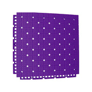 DUNK MASTER Interlocking Sports Flooring Tiles Anti-Slip Shock Absorbing Court Flooring 25cm Modular Tiles 10/20/30sqm Basketball Court Playground - Purple