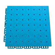 DUNK MASTER Interlocking Sports Flooring Tiles Non-Slip Drainage Court Flooring 10/20/30sqm Outdoor Basketball Court Playground Floor - Blue