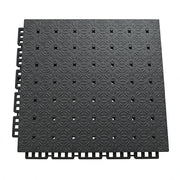 DUNK MASTER Interlocking Sports Flooring Tiles Non-Slip Drainage Court Flooring 10/20/30sqm Outdoor Basketball Court Playground Floor - Dark Grey