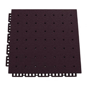 DUNK MASTER Interlocking Sports Flooring Tiles Non-Slip Drainage Court Flooring 10/20/30sqm Outdoor Basketball Court Playground Floor - Coffee