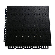 DUNK MASTER Interlocking Sports Flooring Tiles Non-Slip Drainage Court Flooring 10/20/30sqm Outdoor Basketball Court Playground Floor - Black