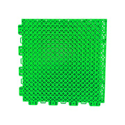 DUNK MASTER Interlocking Sports Floor Tiles - Bamboo Pattern Anti-Slip Court Flooring Modular Tiles for Basketball Courts 10/20/30 Square Meters - Apple Green
