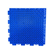 DUNK MASTER Interlocking Sports Floor Tiles - Bamboo Pattern Anti-Slip Court Flooring Modular Tiles for Basketball Courts 10/20/30 Square Meters - Royal Blue