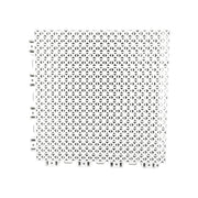 DUNK MASTER Interlocking Sports Floor Tiles - Bamboo Pattern Anti-Slip Court Flooring Modular Tiles for Basketball Courts 10/20/30 Square Meters - White