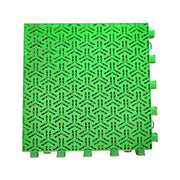 DUNK MASTER Interlocking Sports Floor Tiles - Flight Key Plus Anti-Slip Court Flooring Modular Tiles for Basketball Courts 10/20/30 Square Meters - Apple Green