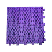 DUNK MASTER Interlocking Sports Floor Tiles - Flight Key Plus Anti-Slip Court Flooring Modular Tiles for Basketball Courts 10/20/30 Square Meters - Purple