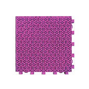 DUNK MASTER Interlocking Sports Floor Tiles - Flight Key Plus Anti-Slip Court Flooring Modular Tiles for Basketball Courts 10/20/30 Square Meters - Pink